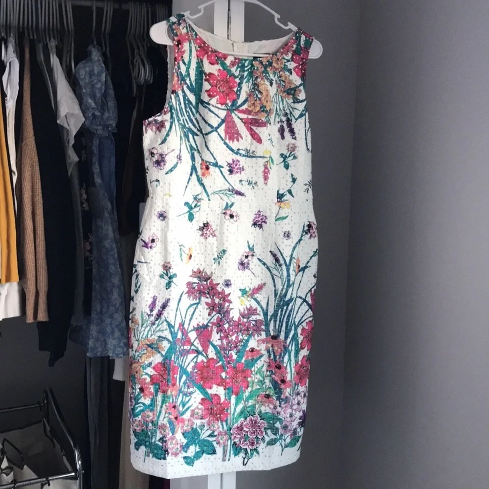 Adrianna Papell Floral Dress, NWOT